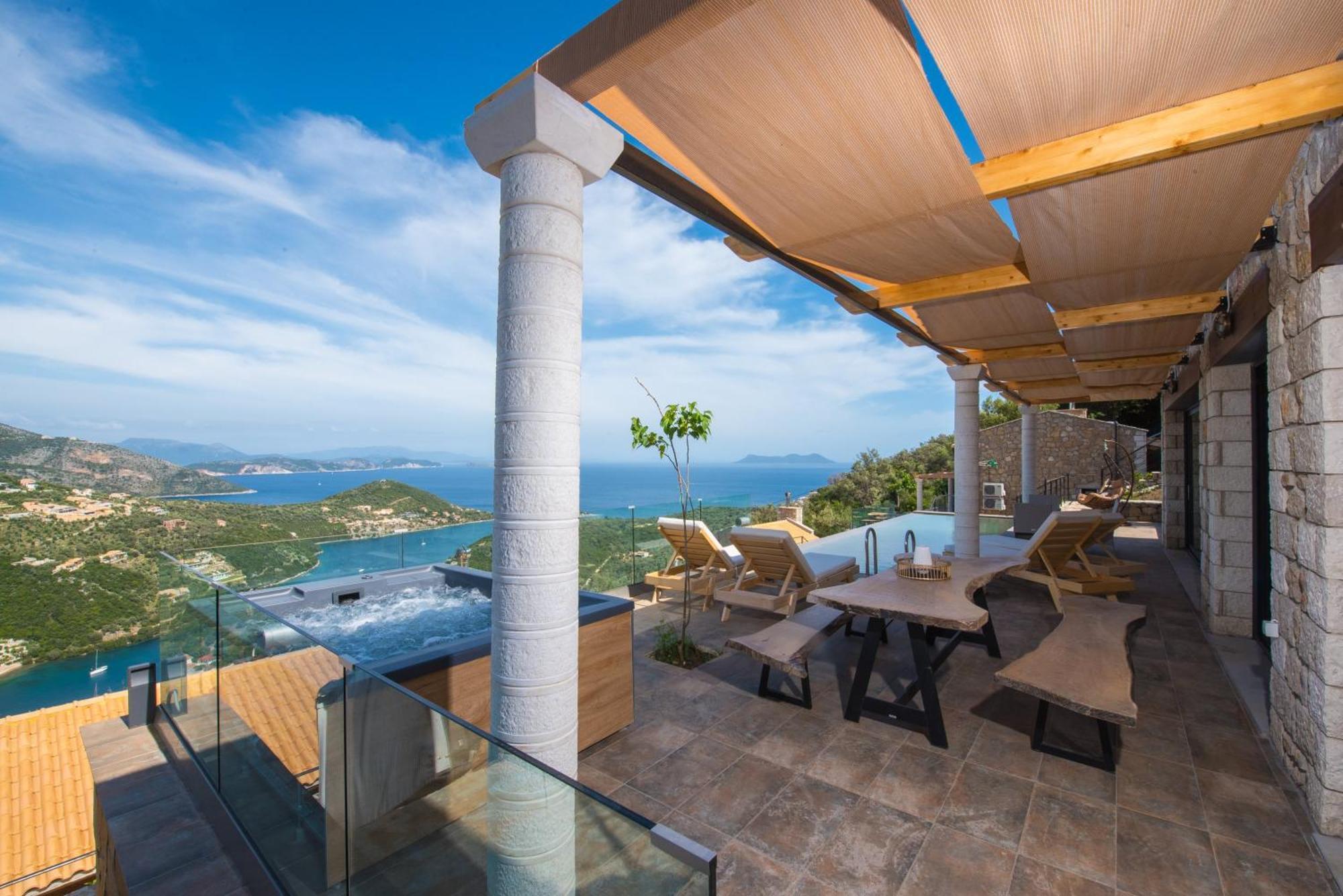 Sivota Lefkas Luxury Villas ภายนอก รูปภาพ