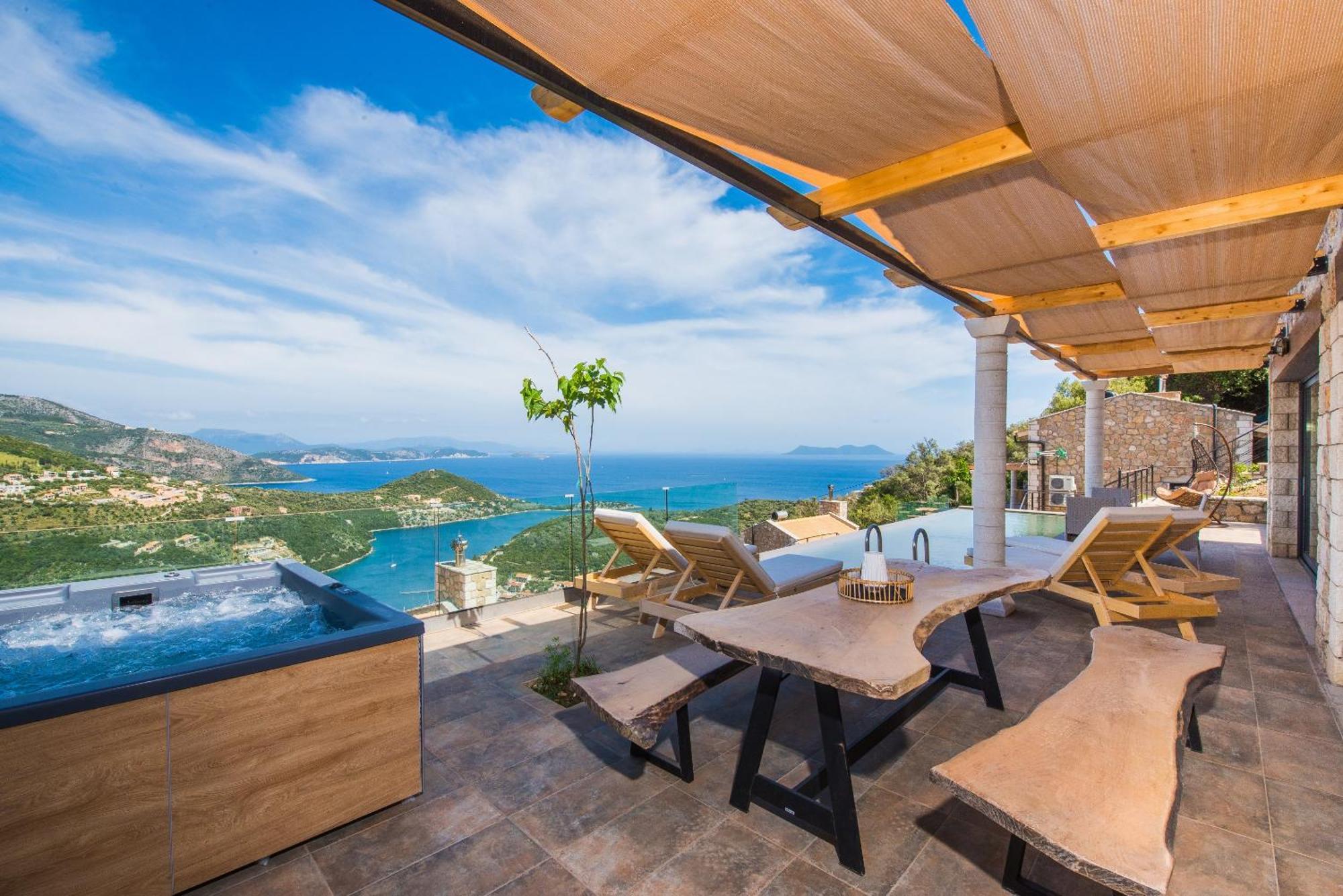 Sivota Lefkas Luxury Villas ภายนอก รูปภาพ